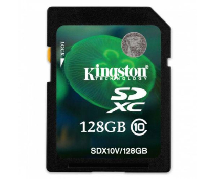 Karta pamięci KINGSTON SDXC 128GB SDX10V/128GB